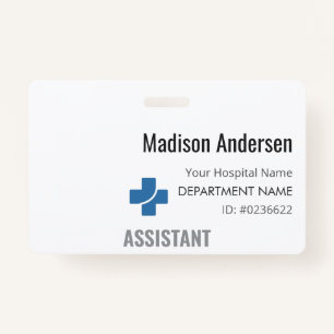 Custom Badge ID Name Tag for Work & Events_1 ID Badge