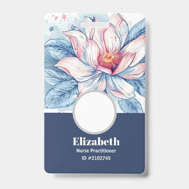 Custom Badges Business Card ID Badge (Front)