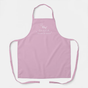 Custom Baker Queen   Baker Lover White Text Apron