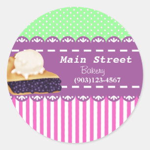 Custom Bakery Business Stickers