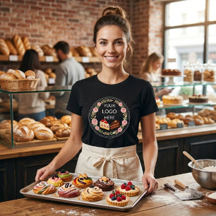 Custom Bakery Logo Personalised T-Shirt