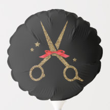 CUSTOM balloon salon hairdresser stylist scissors 