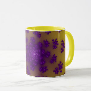 Custom Banana Floral Sprinkles Coffee Mug