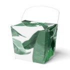 Custom Banana Leaf Print Favour Box