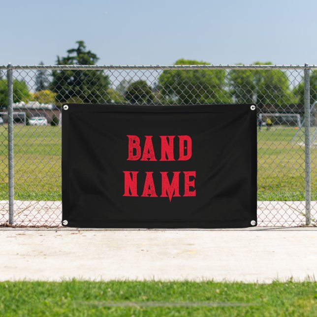 Custom Band Merch Banner (Insitu)