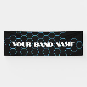 Custom Band Merch DJ Rock Show Music Gig Banner