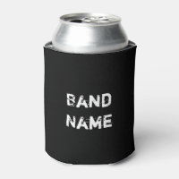 Custom Band Name Black & White
