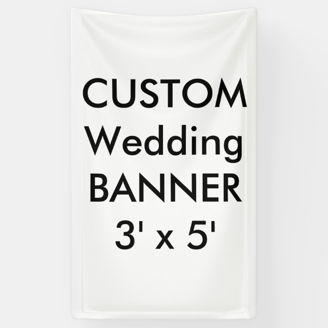 Custom Banner 3' x 5' (Vertical)