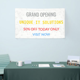 Custom Banner Personalised Vinyl Banner Sign