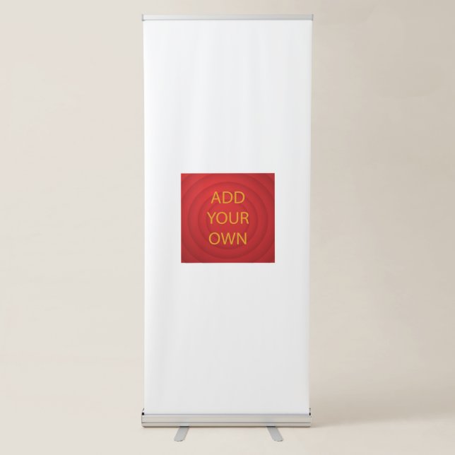 Custom Banner Stand Retractable Trade Show Display (Front)