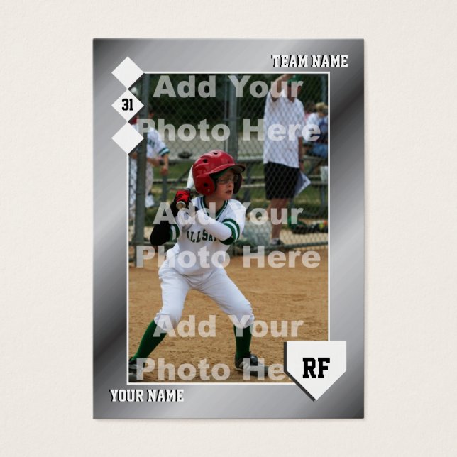 Custom Baseball Card (Front)
