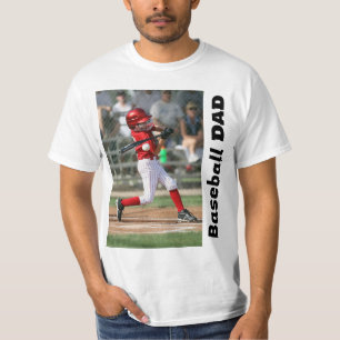 Custom Baseball Dad T-Shirt