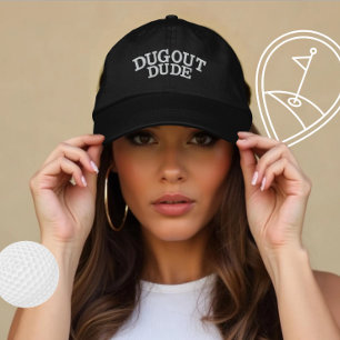 Custom Baseball Dugout Gift for Players Embroidered Hat