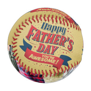 Custom Baseball Gift for Dad