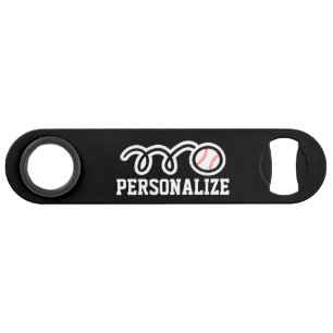 Custom baseball logo Pro Speed bottle opener