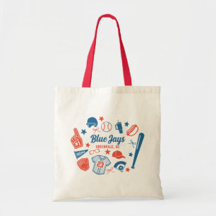 Custom Baseball Mom Proud Softball Mama Game Day Tote Bag