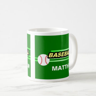 Custom Baseball Mugs With Names