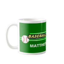 Custom Baseball Mugs With Names