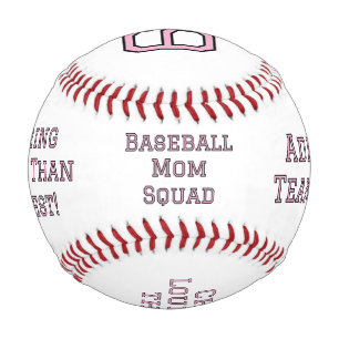 Custom Baseball Mum Squad, Customised Baseball