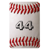 Custom Baseball Number Art – High-Def Sports Photo