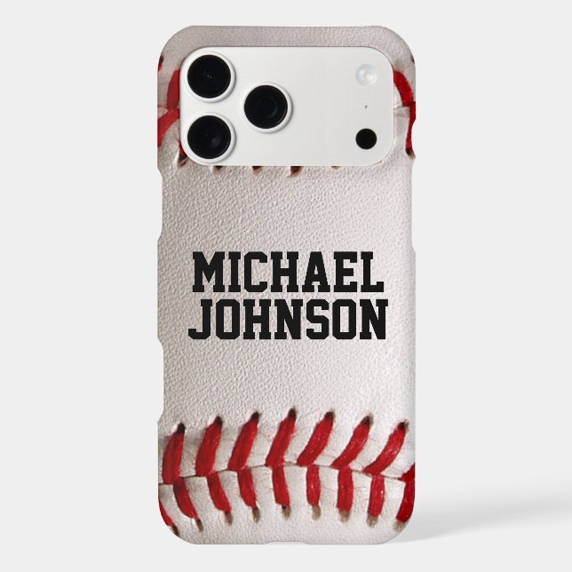 Custom Baseball Stitches & Leather Sports Graphic (Back)