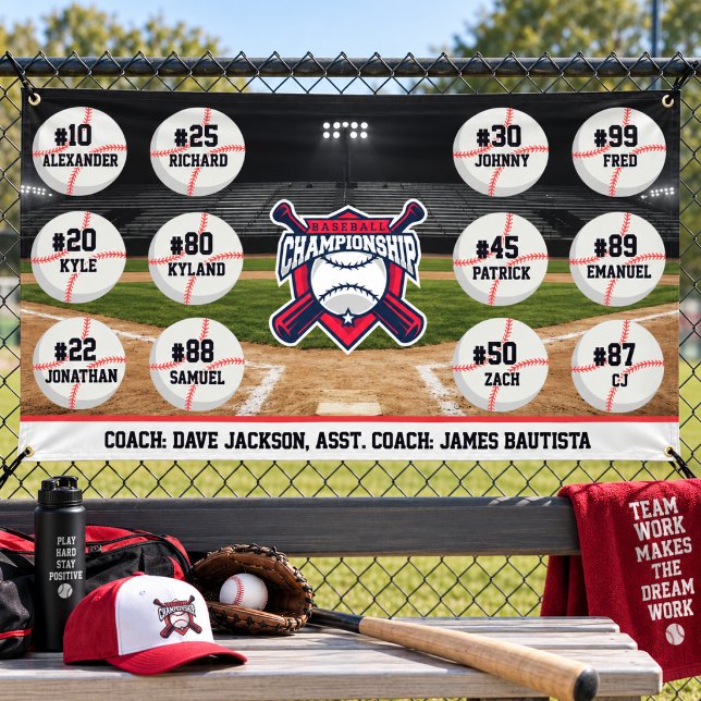 Custom Baseball Team Banner (Creator Uploaded)