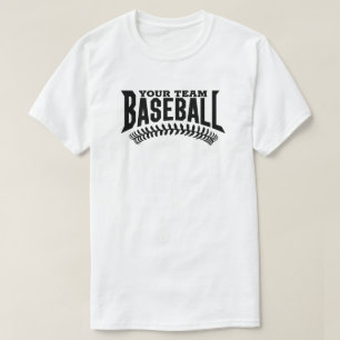 Custom Baseball Team Name T-Shirt
