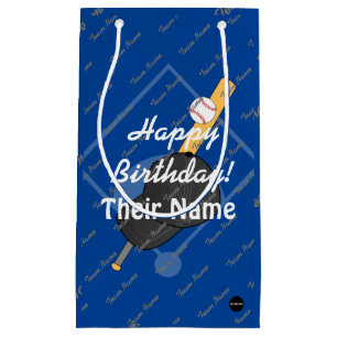 Custom Baseball Theme Gift Bag HAMbyWG