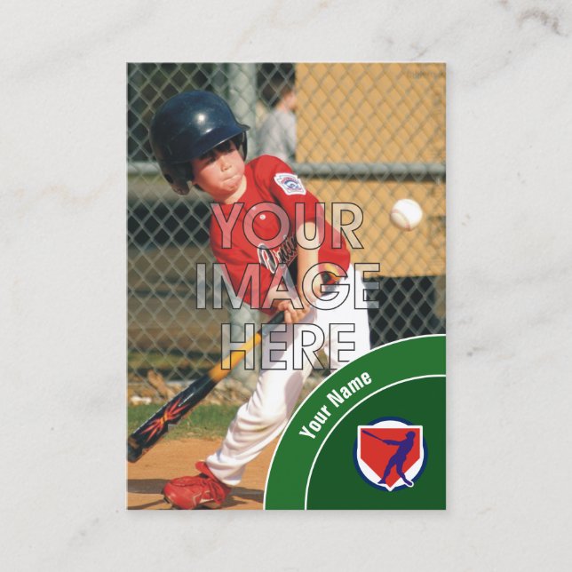 Custom Baseball Trading Card (Front)