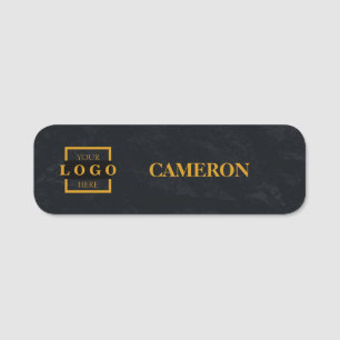 Custom Basic Business Logo Employee Staff Name Tag