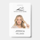 Custom Basic Corporate Employee Photo ID Card