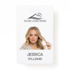 Custom Basic Corporate Employee Photo ID Card