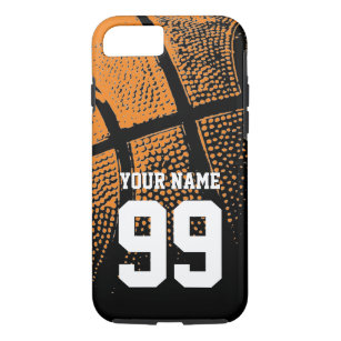 Custom basketball jersey number cool Case-Mate Case-Mate iPhone Case