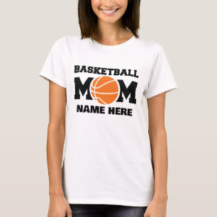 Custom Basketball Mum  T-Shirt