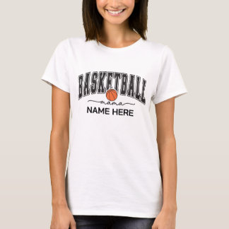 Custom Basketball Mum  T-Shirt