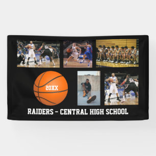 Custom Basketball Photos Player Team Name Year Banner