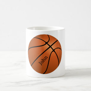 Custom Basketball Player Name Coffee Mug