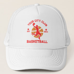 Custom Basketball Team Player Trucker Hat Gift