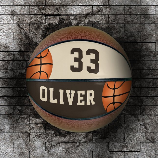 Custom Basketball with Player's Name and Number (Creator Uploaded)