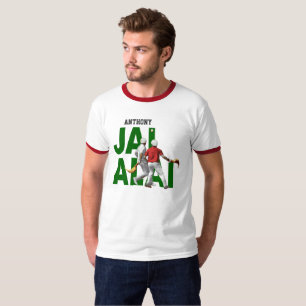 Custom, Basque sport Cesta Punta / Jai Alai logo: T-Shirt