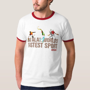 Custom, Basque sport Jai Alai / Cesta Punta logo: T-Shirt