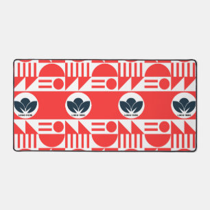 Custom Bauhaus Logo Desk Mat – Personalised Worksp