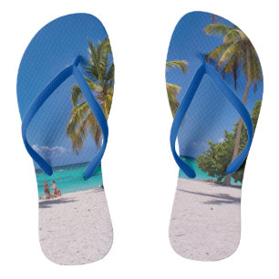 Custom Beach  Family Vacation Summer Flip Flops
