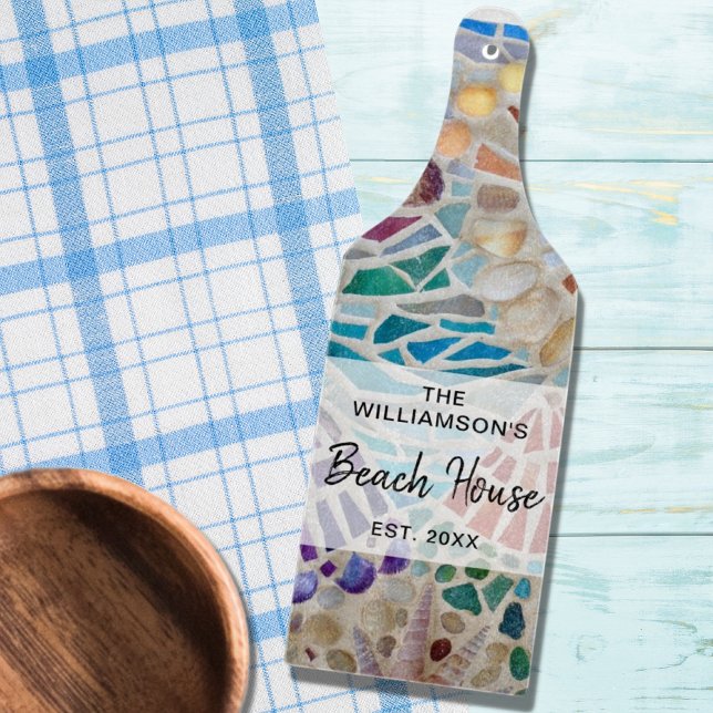 Custom Beach House Cutting Board (Creator Uploaded)