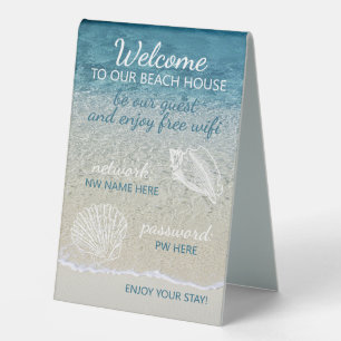Custom Beach House Rentals Home Wifi Instructions