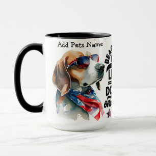 Custom Beagle Mum Mug