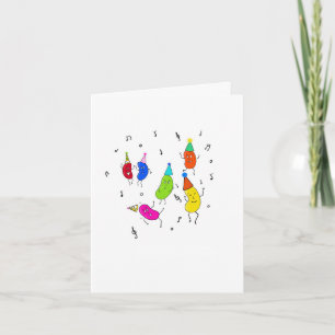 Custom Beans. Birthday Card