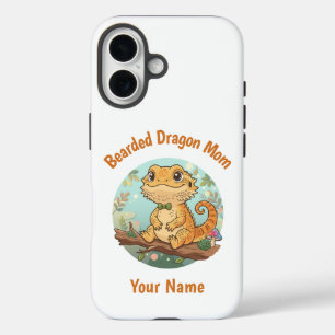 Custom Bearded Dragon Mum iPhone Case