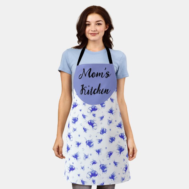 Custom Bee Baking Apron | Thoughtful Gifts for Her (Worn)