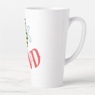 Custom Bee Kind Personalised Gift  Latte Mug